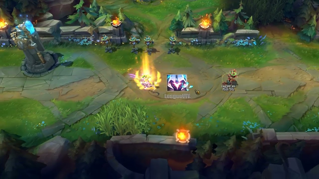 League VFX - Old Soraka VFX