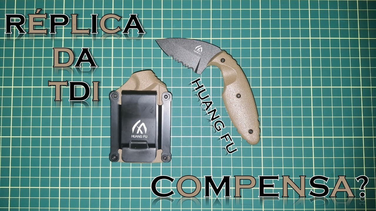Faca Huang Fu - Réplica da TDI para Defesa?