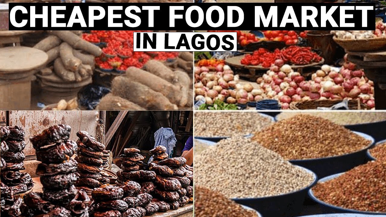 I Went to the Cheapest Food Market in Lagos Nigeria  | Prices of Food Stuff at Oyingbo Market
