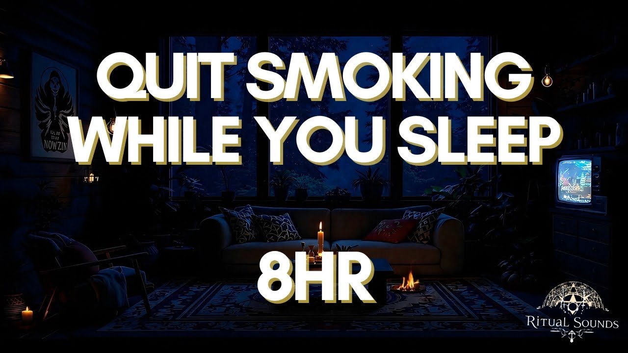Smoke-Free Mind: 8-Hour Sleep Affirmation Loop to Quit Smoking