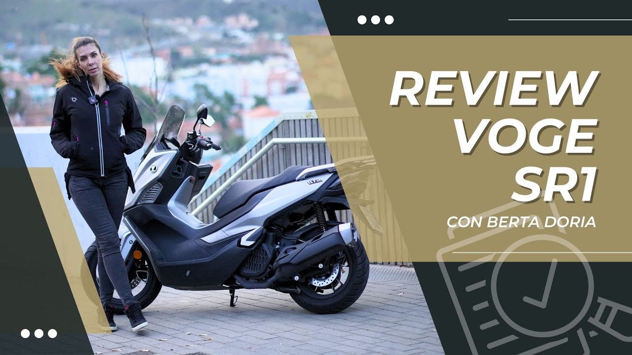 VOGE SR1: Scooter 125cc PERFECTO si vas en coche por ciudad 😅
