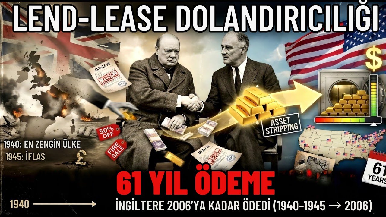 Lend-Lease: Amerika İkinci Dünya Savaşı Sırasında Britanya İmparatorluğu'nu Nasıl Soydu