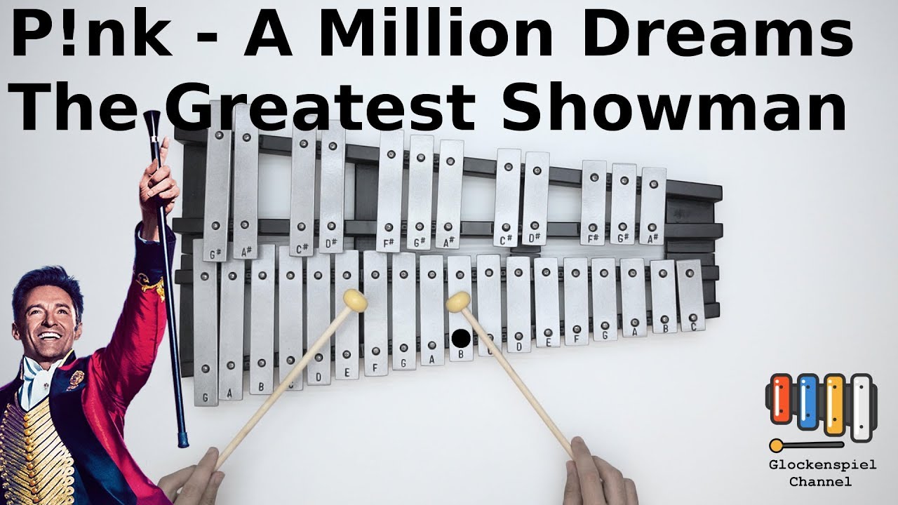 P!nk - A Million Dreams (The Greatest Showman Reimagined)💗🎺on the Glockenspiel (BELLs)  🎧