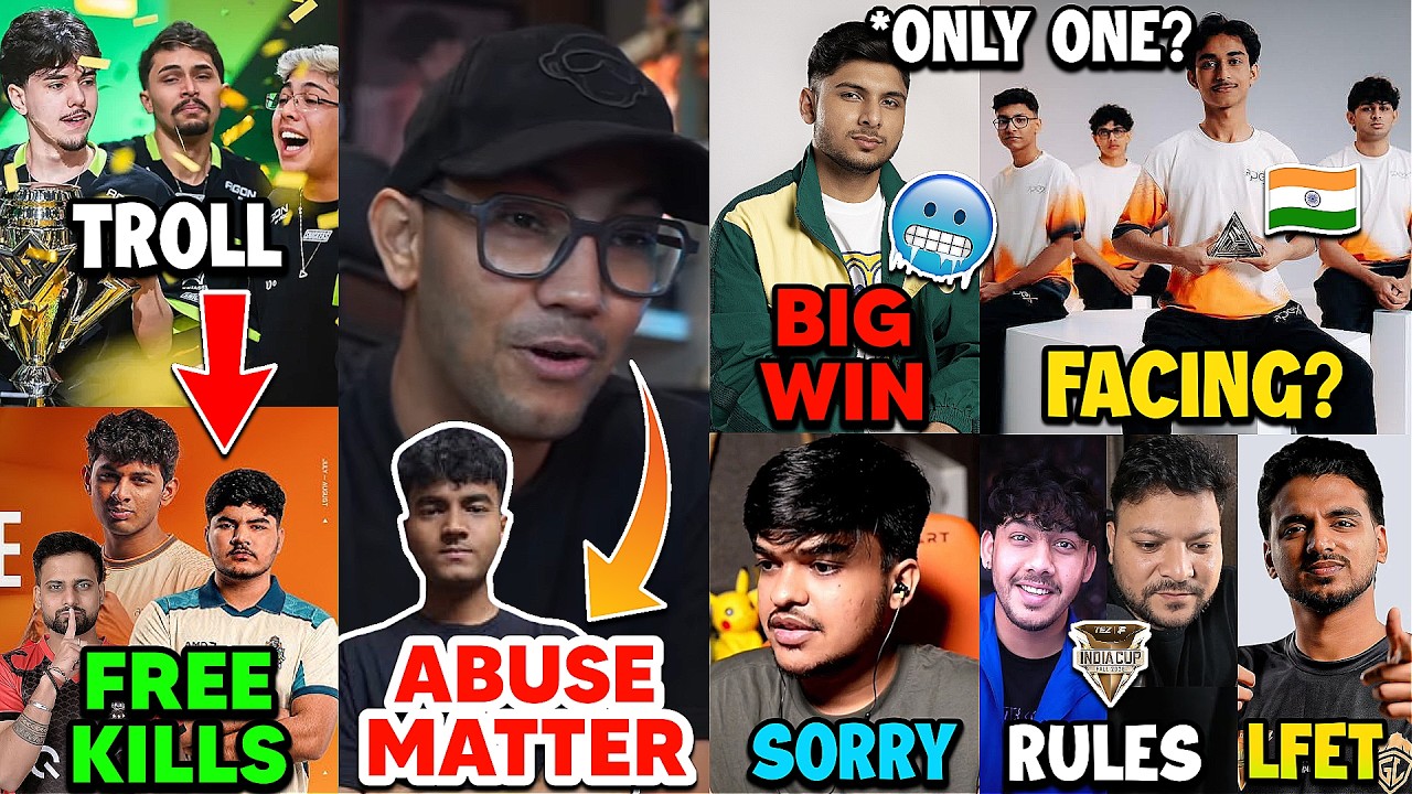LOUD Said Free Kills to S8UL Esports and Poke?🥶 TSG Ayush Apologies on Abuse Matter 🚨 BIG Upcoming?😳