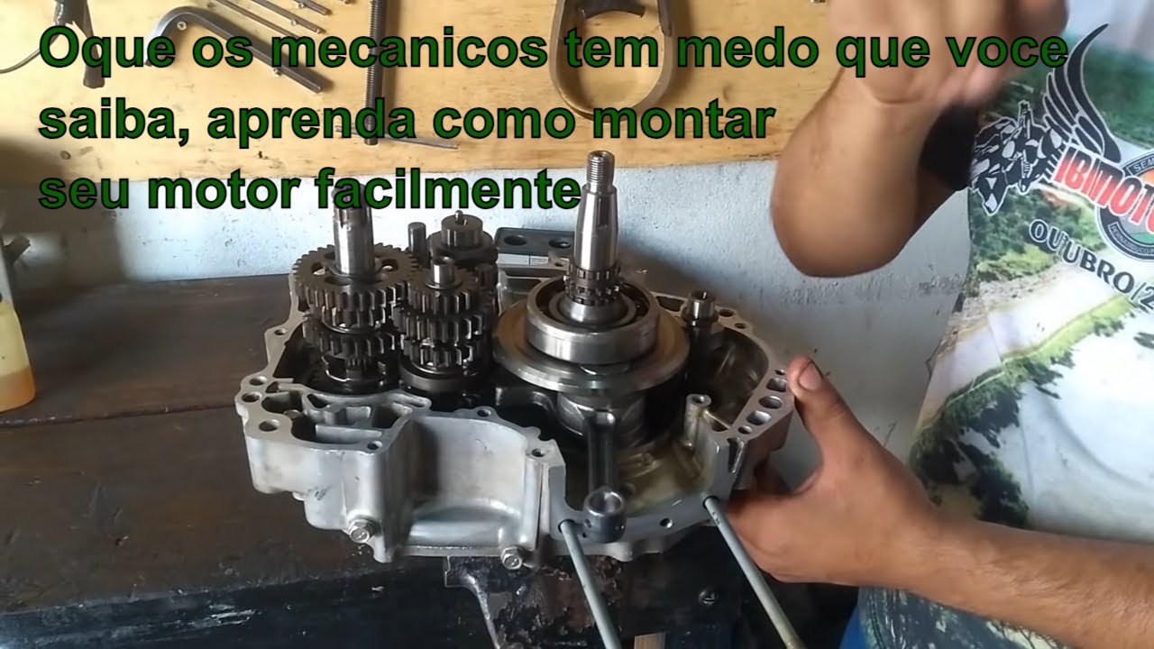 Montagem Completa do motor Titan 150 Honda fan150 e start 150