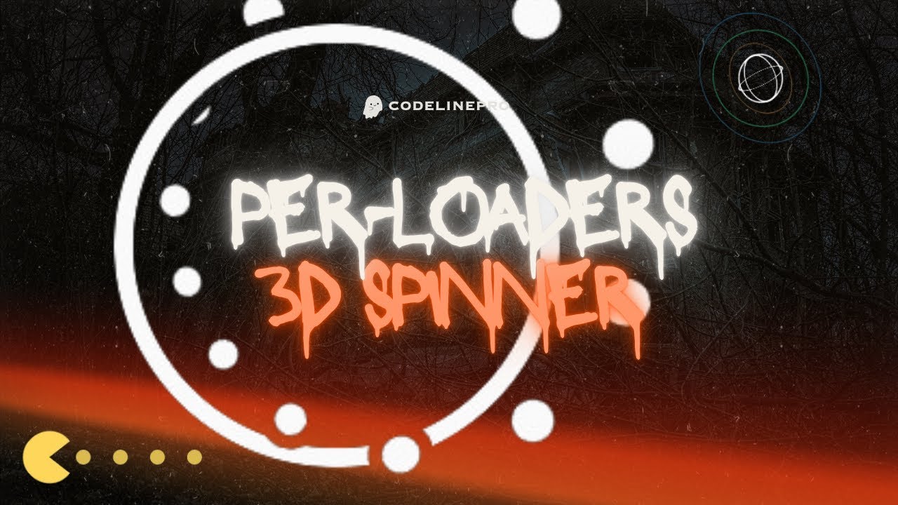 page 3-D circles spinner loaders in CSS: How to make CSS Spinner Animation