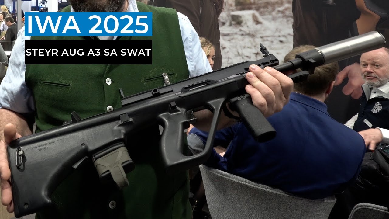IWA 2025: Die STEYR AUG A3 SA in der SWAT-Variante bei AKAH