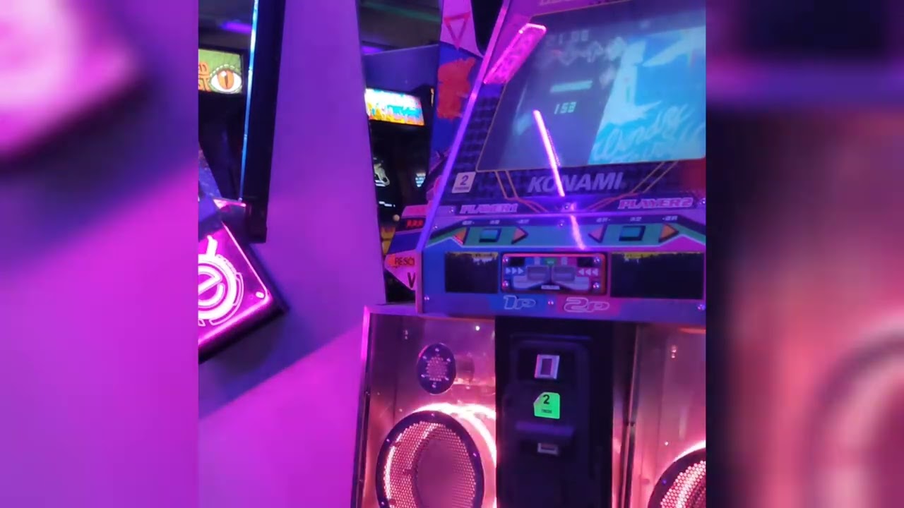 DDR at flashback arcade. Windy fairy 15 full combo