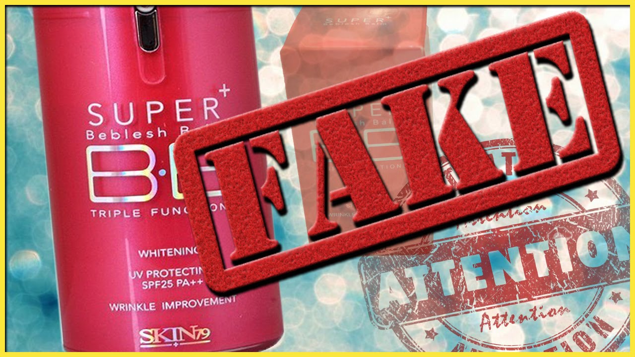 А может, у вас подделка? Super BB cream skin79 FAKE!!!