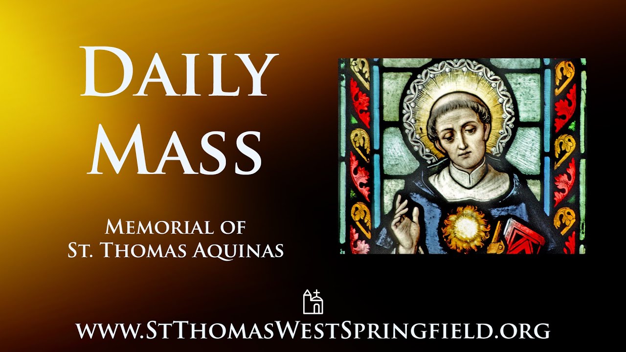 Daily Mass Wednesday, January 28, 2026