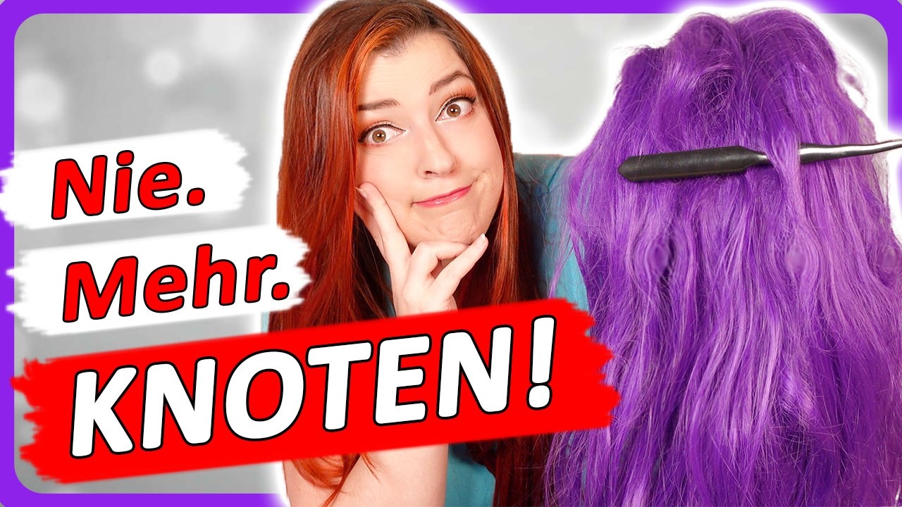 SO verknotet deine PERÜCKE nicht mehr! 💜 Cosplay Tipps &Tricks | deutsch