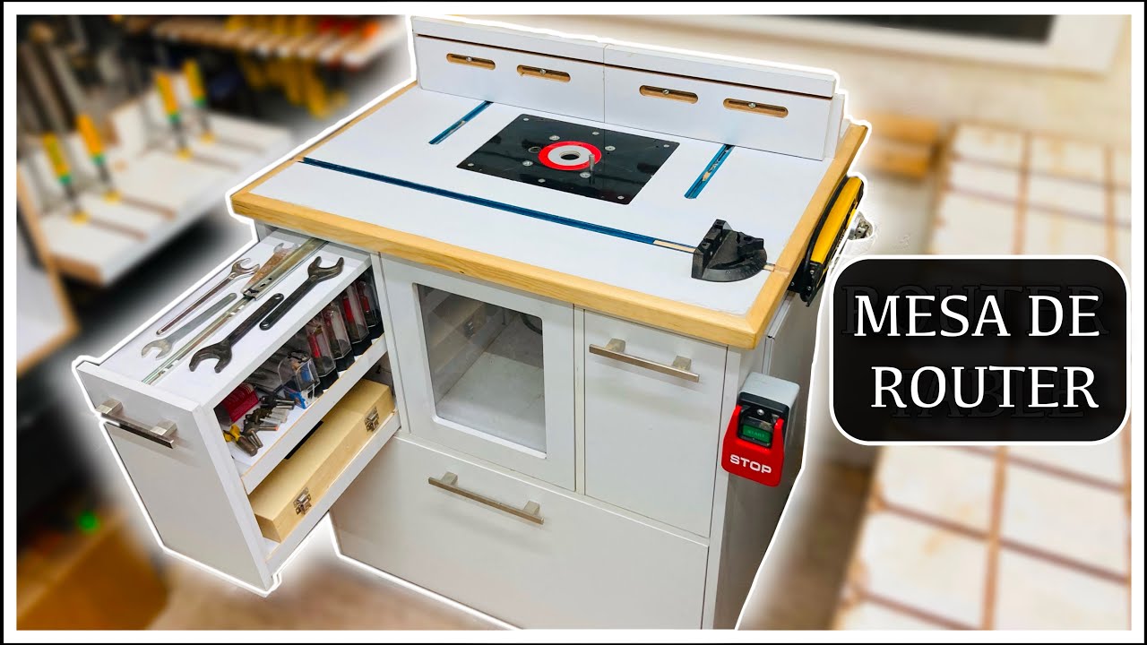 MESA DE ROUTER | COMO SE HACE | VIDEO 4K