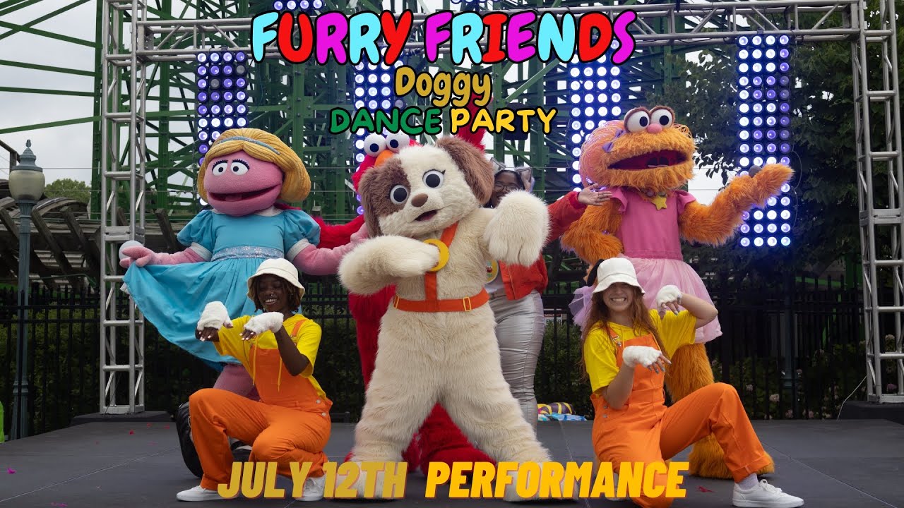 Furry Friends Gotcha Day Dance Party | July 12th 2024 Performance | Sesame Place Philadelphia