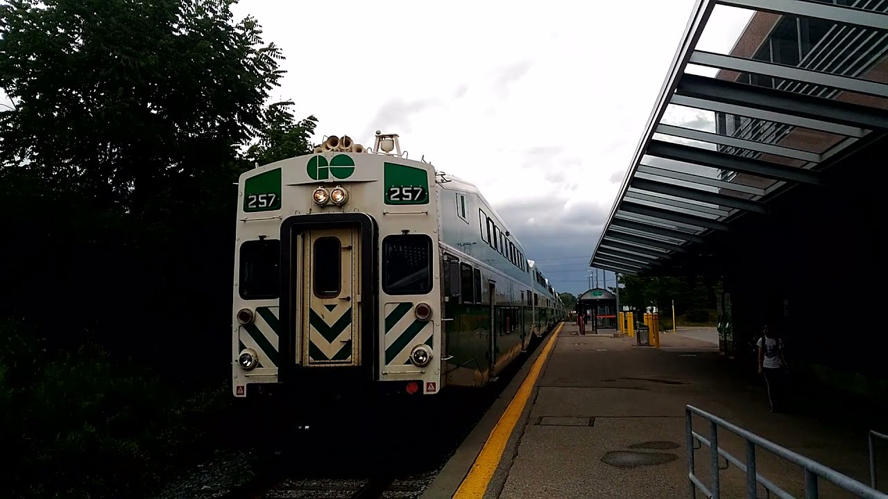 ULTRA RARE! GO Transit Old Cab Car 257 at Centennial 8/8/2019