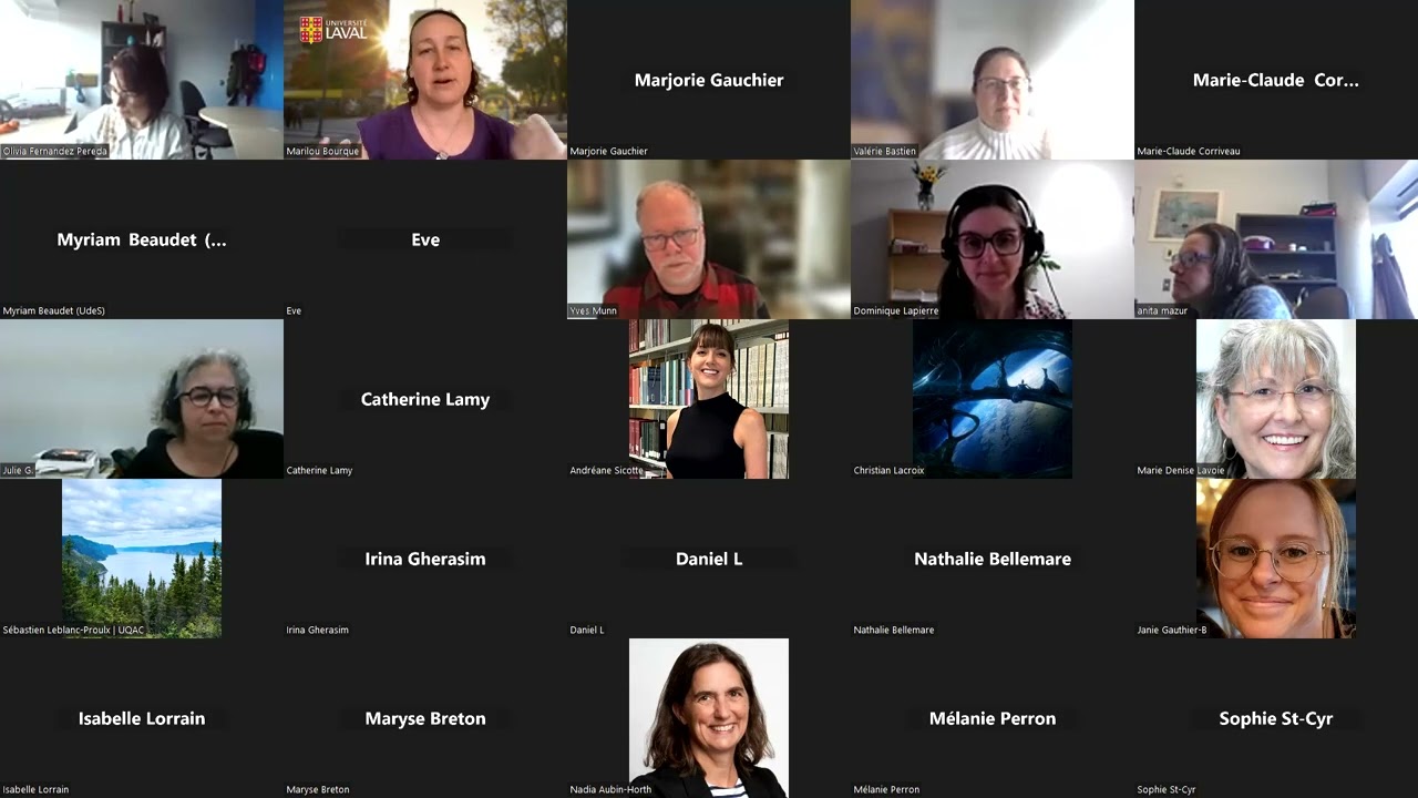 Projet de dépôt de REL créées par des Bib-CP des universités québécoises (webinaire)