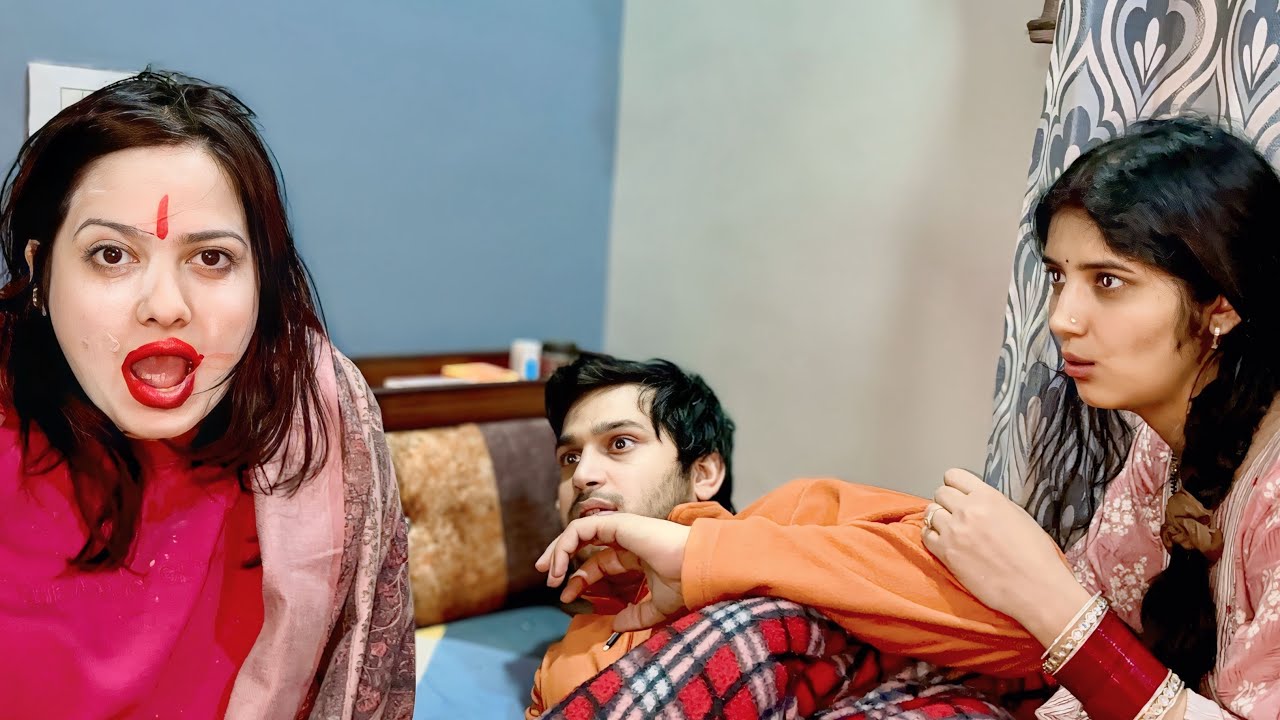 Ghost PRANK by Wife 😨*Gone Wrong*|| THEBAMOLAS