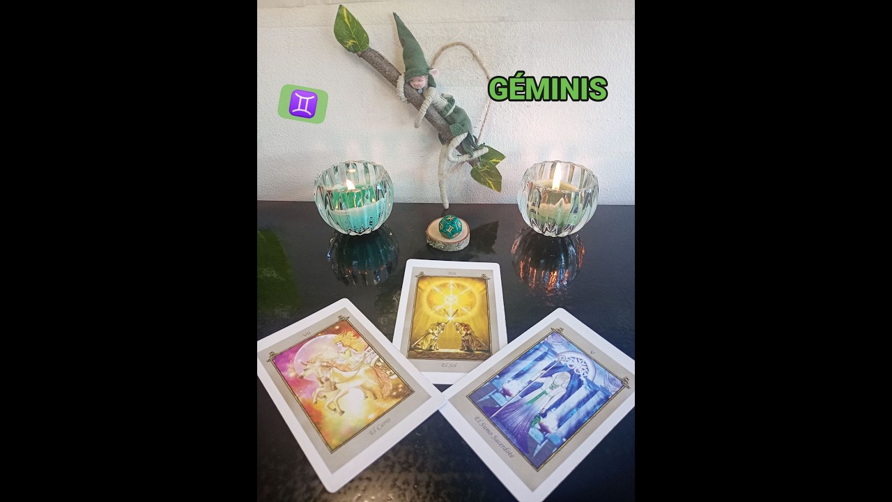 ♊GÉMINIS♊NO ES ABANDONO‼️LAS COSAS SE ARREGLAN CON TU LLAMA GEMELA‼️✨Tarot Interactivo✨♥️Amor♥️
