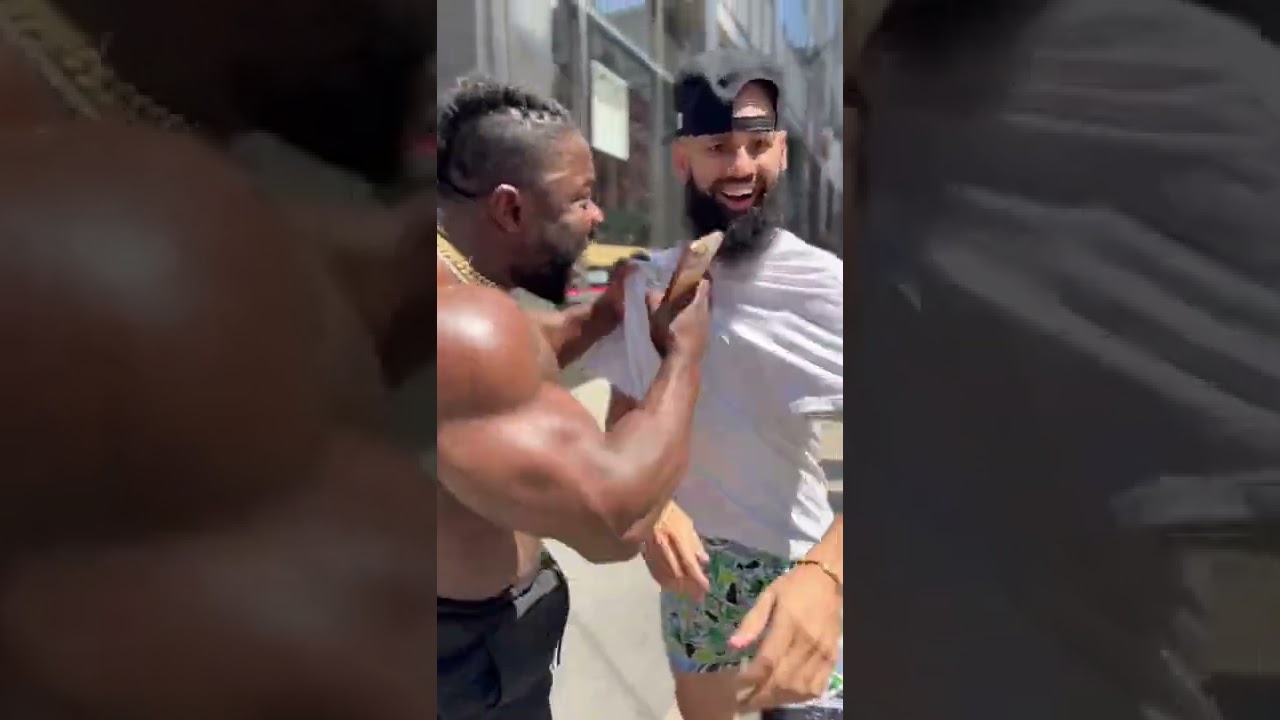 Instagram dancer gets caught eating slipping in new York #danrue #ndochamp