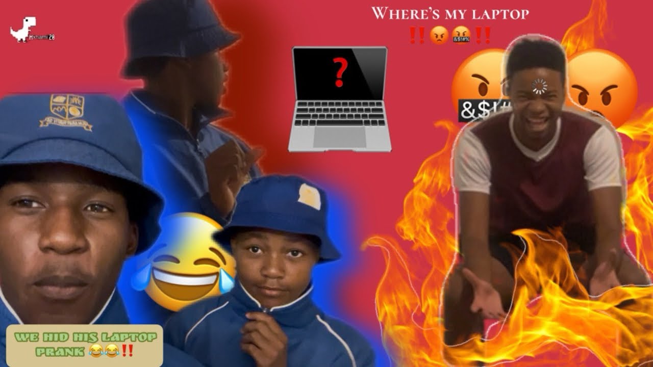 I hid my roommates laptop😂😂 (GONE WRONG‼️)