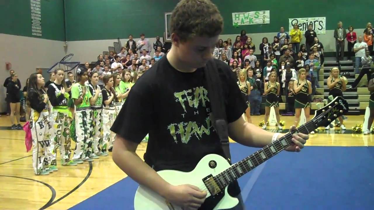 National Anthem on guitar