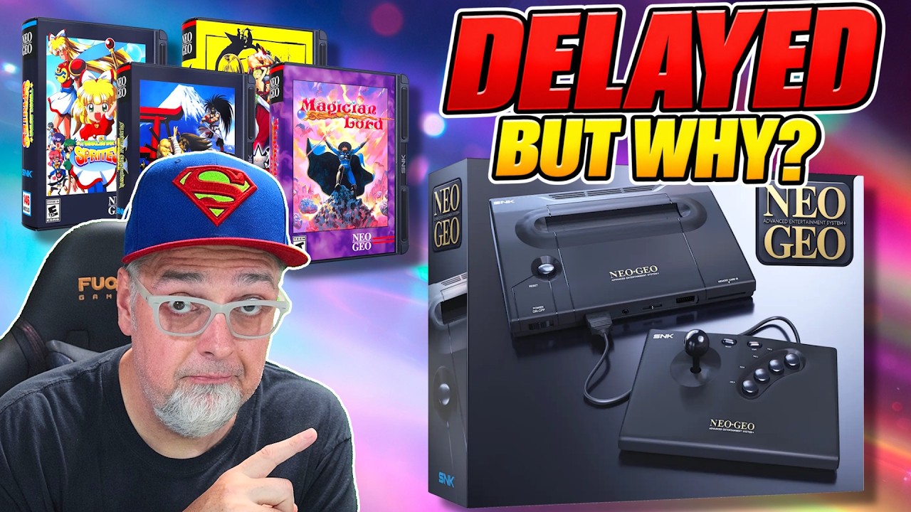 Neo Geo AES+ задержали почти на ГОД... Что случилось?!