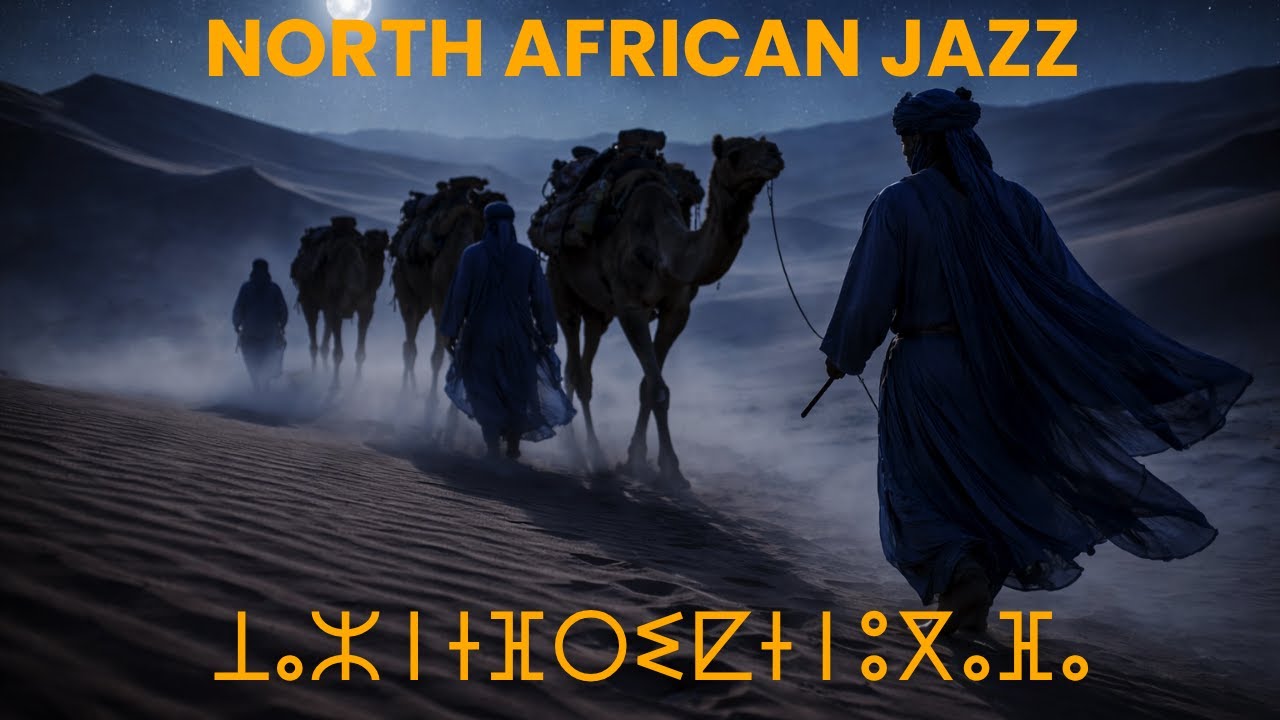 Desert Nights -Midnight Mirage  -Cinematic Sahara Caravan with North African Jazz
