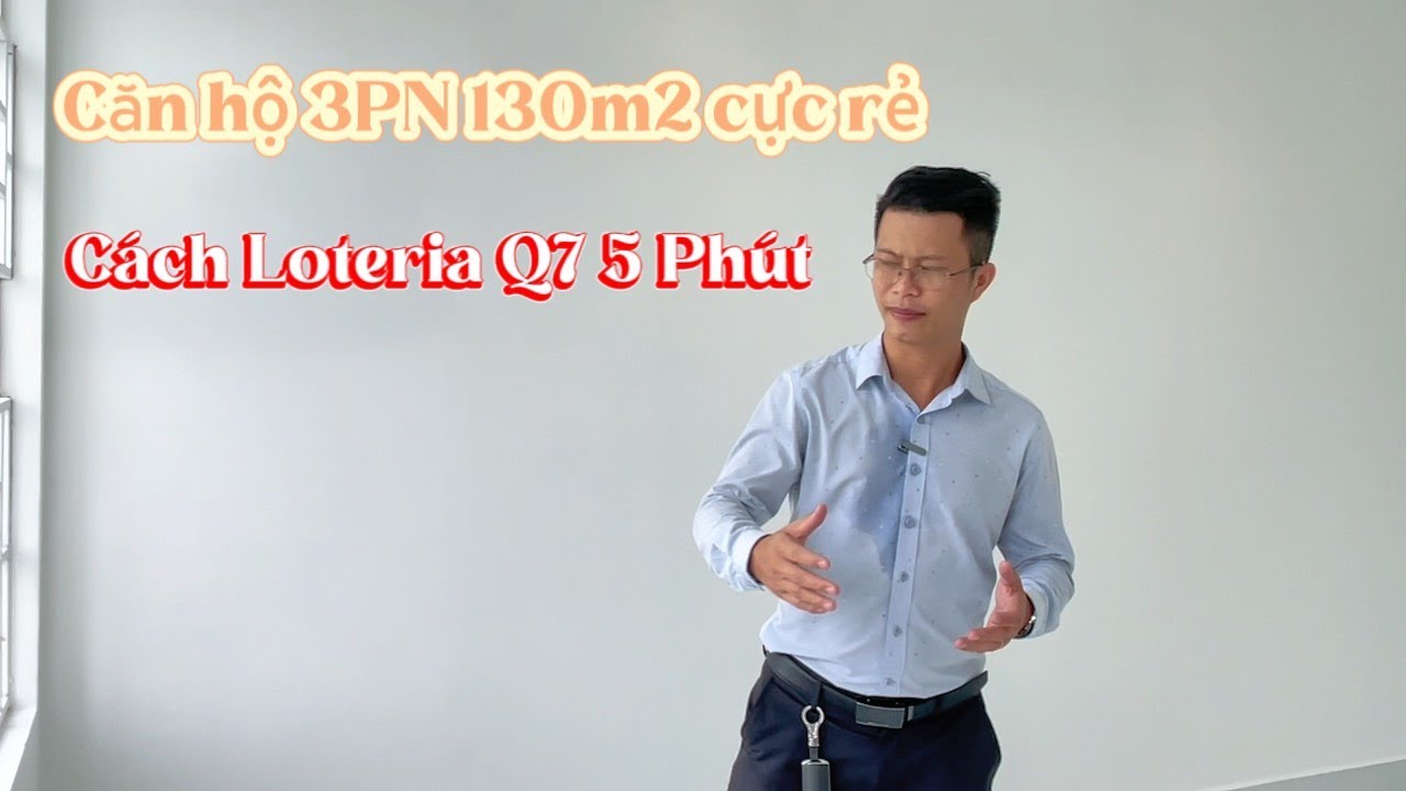 Kh&aacute;m ph&aacute; căn hộ 130m2 3PN Him Lam 6A| C&aacute;ch si&ecirc;u thị Loteria Q7 5 ph&uacute;t