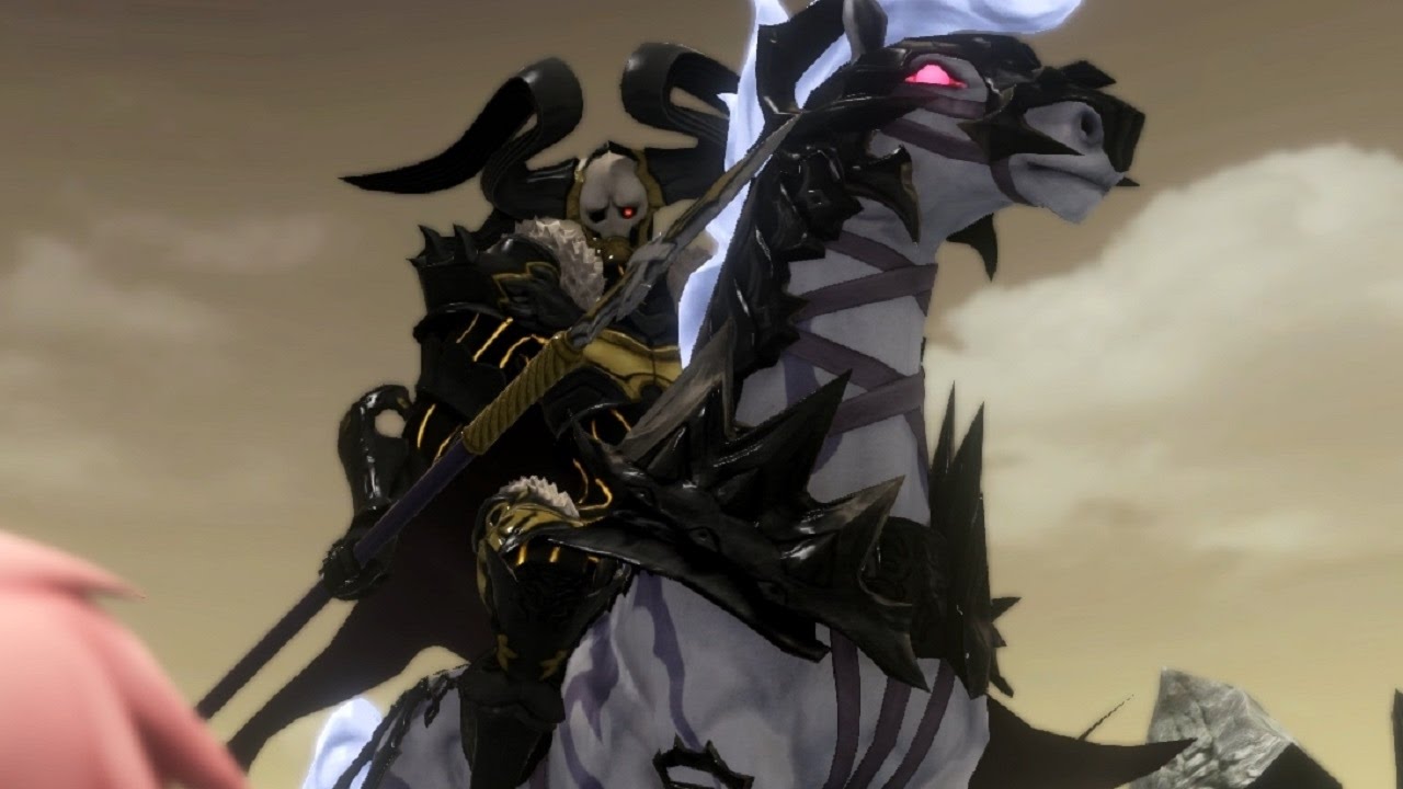 World of Final Fantasy: Odin Boss Fight
