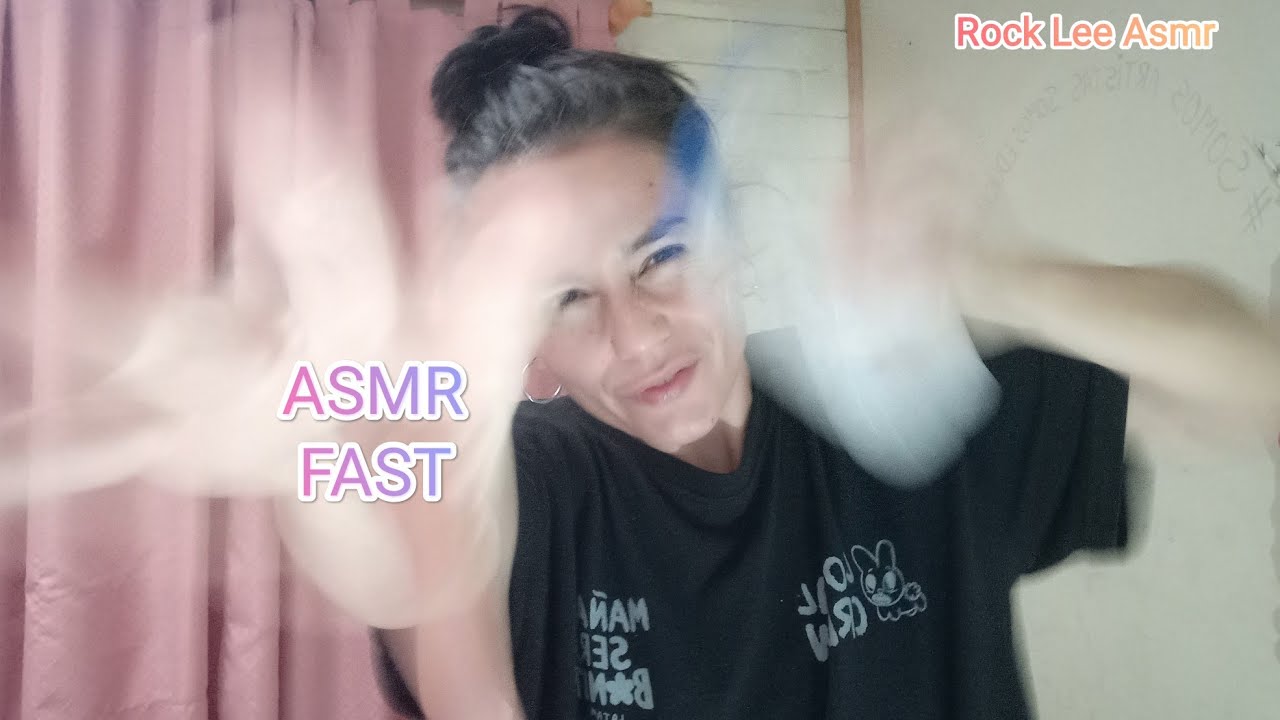 ASMR Fast and Aggressive / Rápido y agresivo #asmr #fast #sonidosrelajantesparadormir