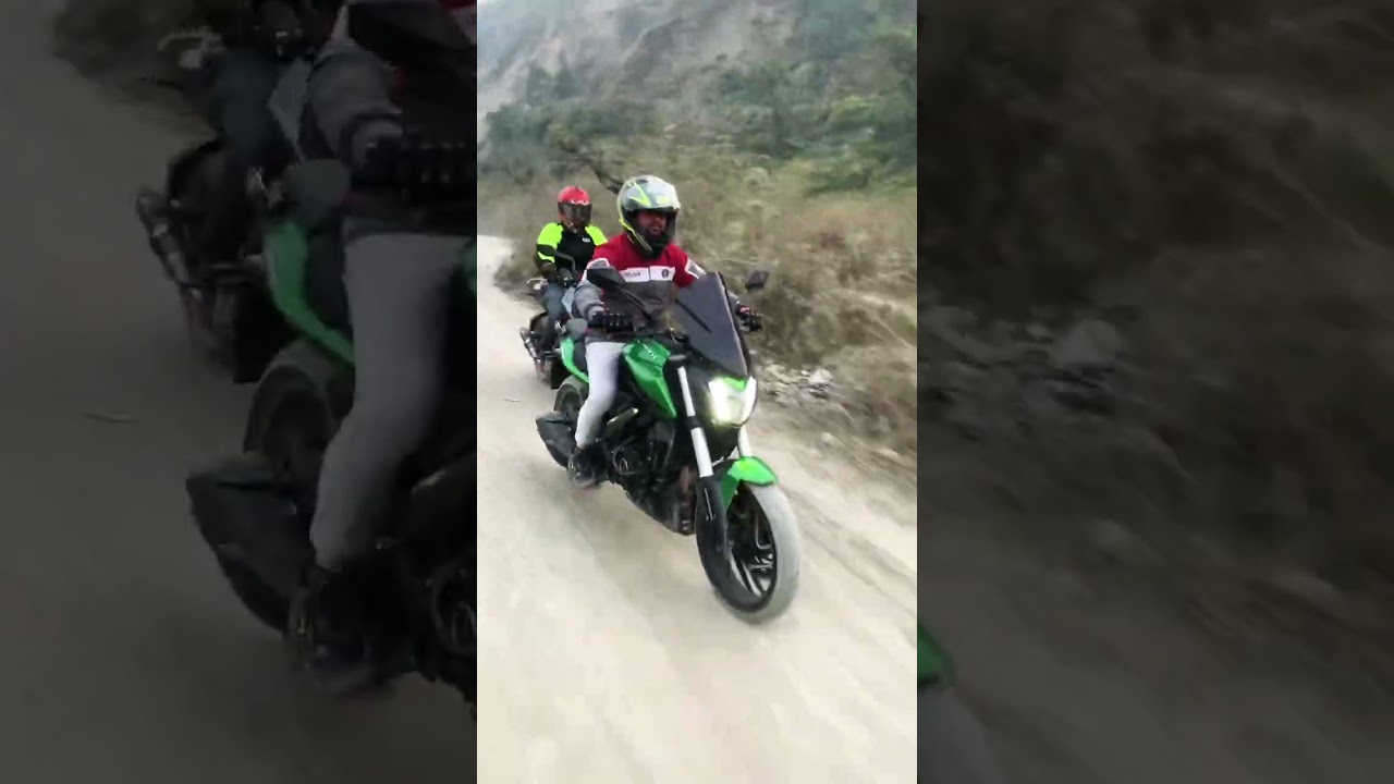 Bajaj Dominar 400 VS KTM Duke 390 off-roading #offroad #dominar400 #duke390 #ytshorts #youtubeshorts