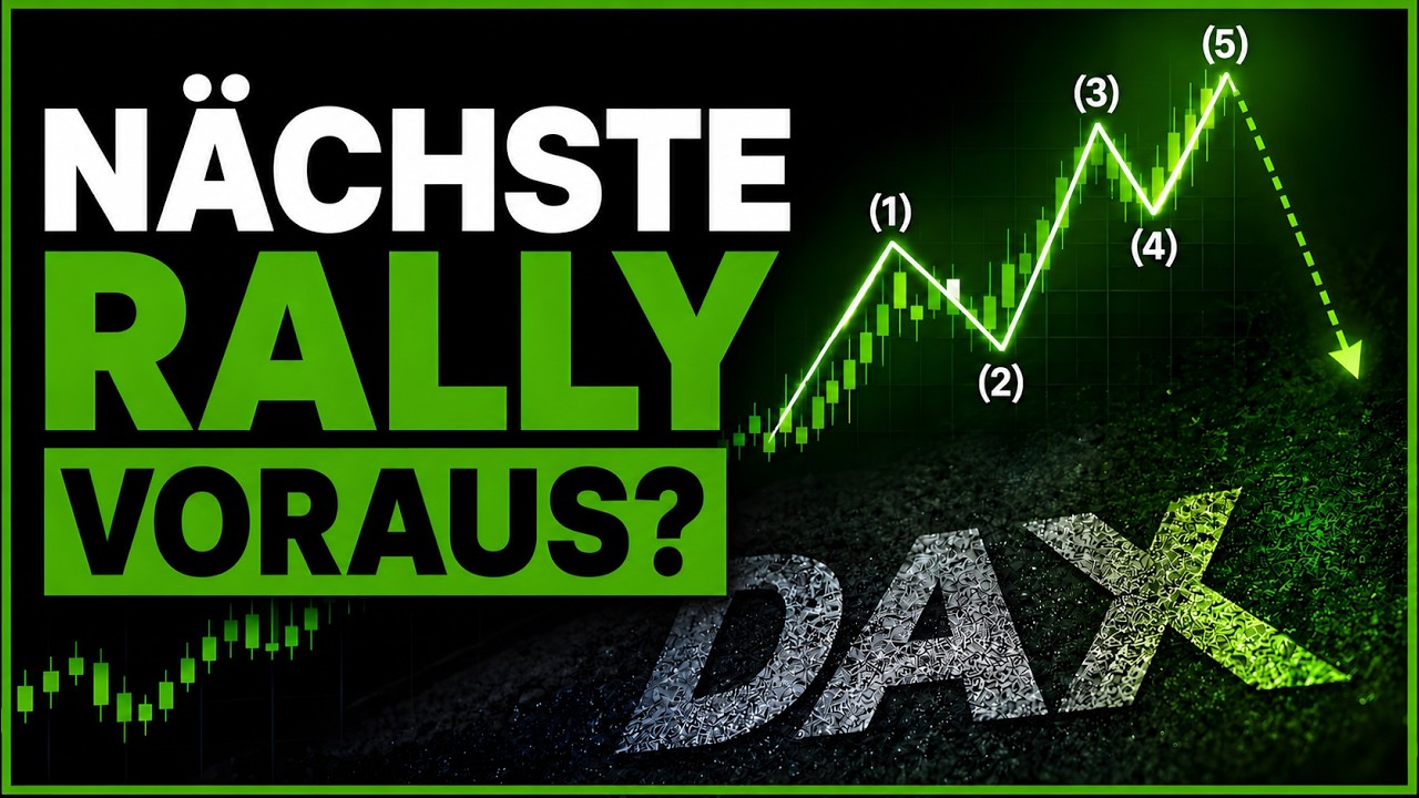 DAX Index - Aktuelle Analyse - Elliott Wellen Preisprognose und Chartanalyse Bullisch / B&auml;risch?