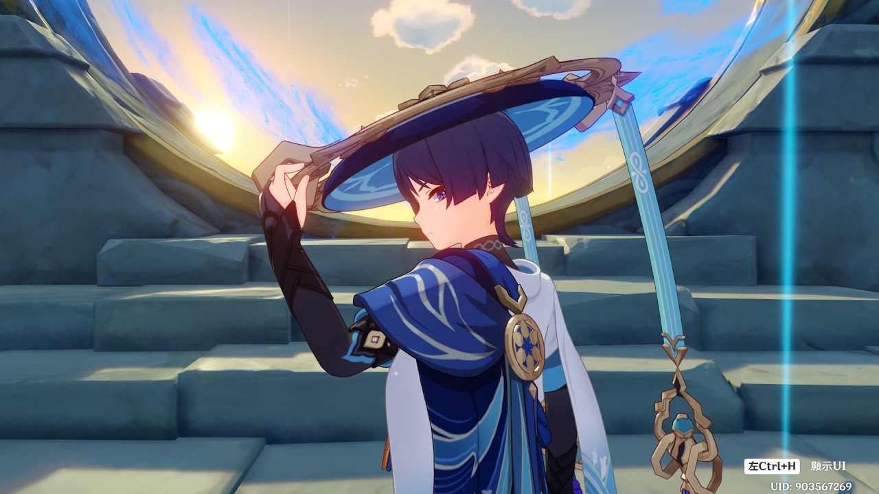 【原神】孩子們我也是戰技啟動的風Ｃ || 月之五  深境螺旋