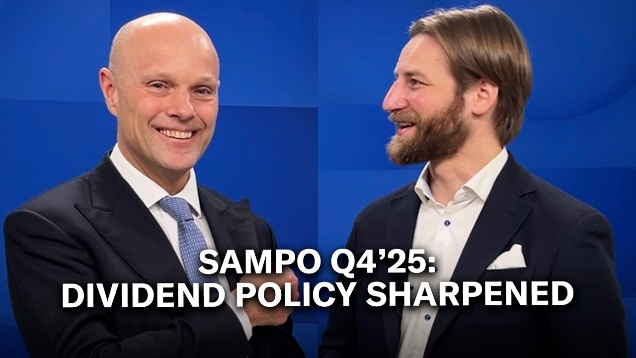 Sampo Q4’25: Dividend policy sharpened
