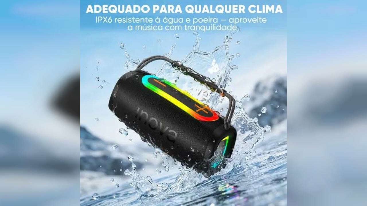 Review: Inova Caixa Som Bluetooth 5.4 Estéreo Tws Alta Fidelidade