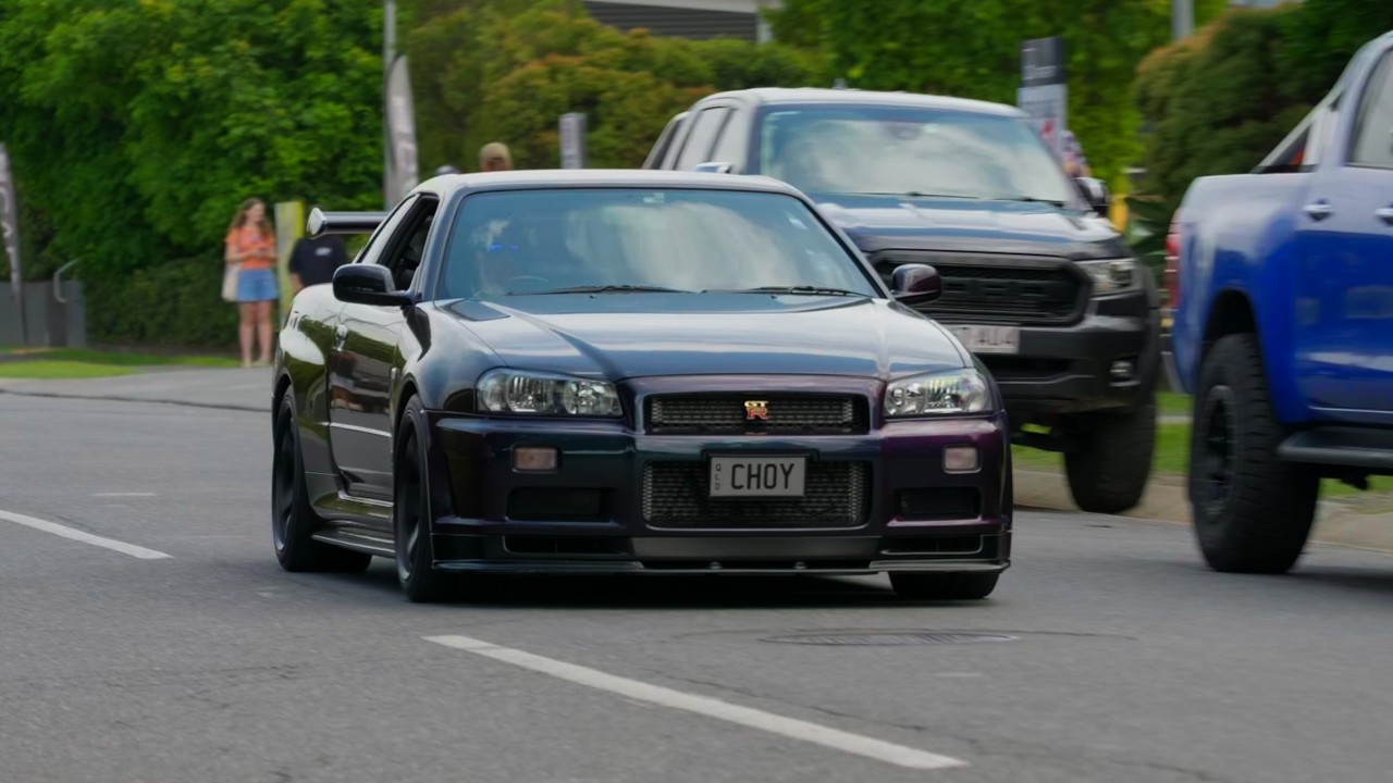 Modified Japanese Cars Accelerating | Stunning JDM Legends: Supra, GTR & More