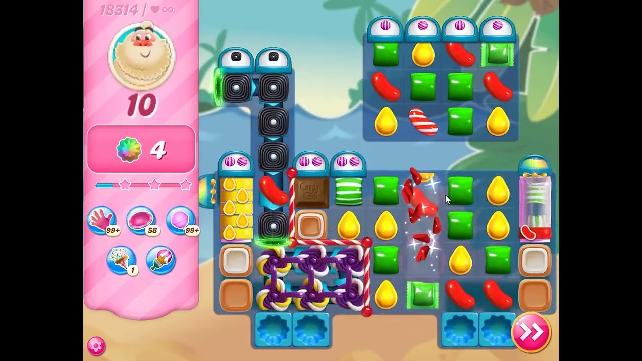 Candy Crush Saga Level 18314 - NO BOOSTERS | SKILLGAMING ✅