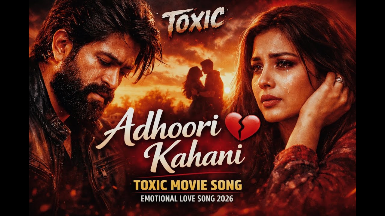 Adhoori Kahani 💔 | Yash | Toxic Movie Song | Emotional Love Song 2026