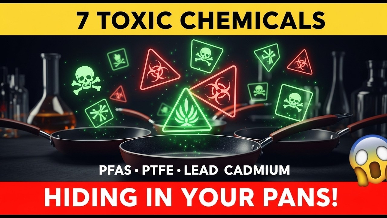 7 Toxic Chemicals in Your Cookware (And How to AVOID Them)