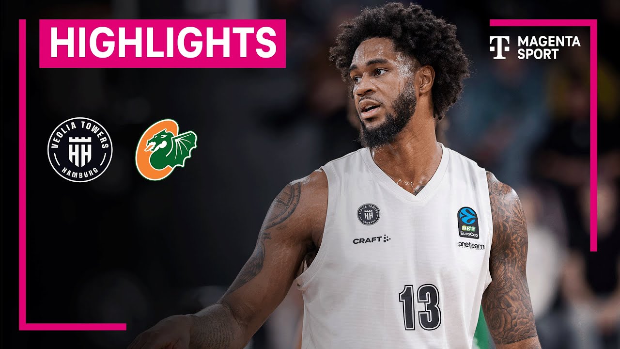 Veolia Towers Hamburg - Cedevita Olimpija Ljubljana | BKT EuroCup | MAGENTA SPORT