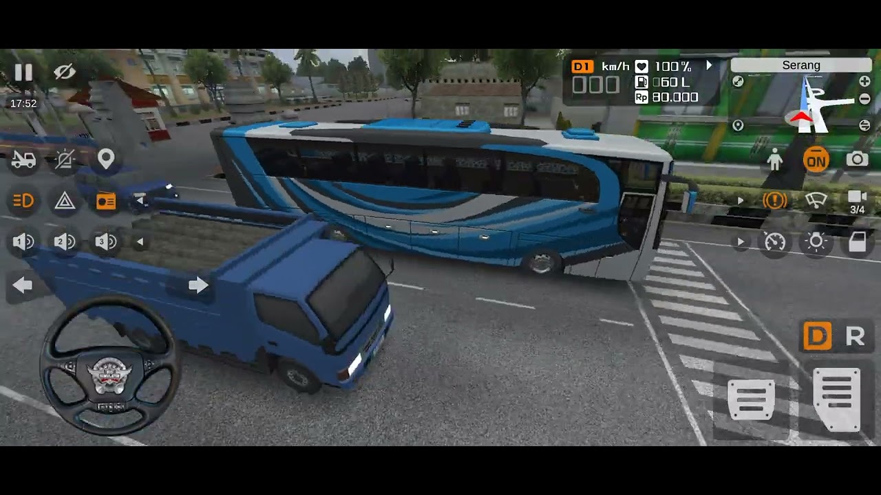 🚍 Bus Simulator Indonesia Driving Gameplay | Realistic Bus Driving Experience