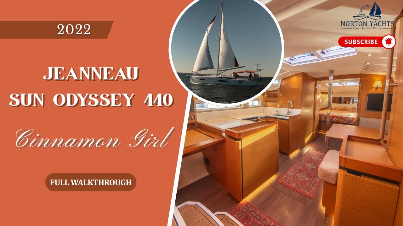 2022 Jeanneau Sun Odyssey 440 Walkthrough | Lithium-Powered Cruiser