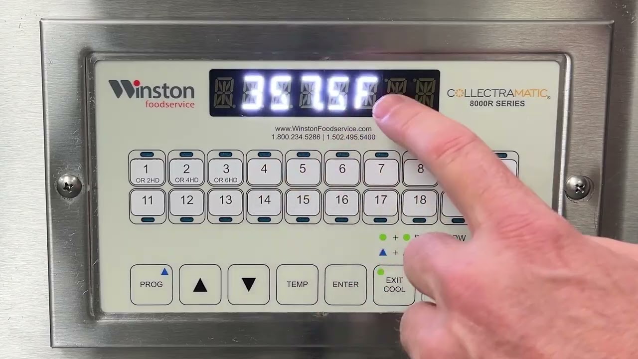 How to Run Hardware Diagnostics on a Winston Fryer: 8000R Series Controller