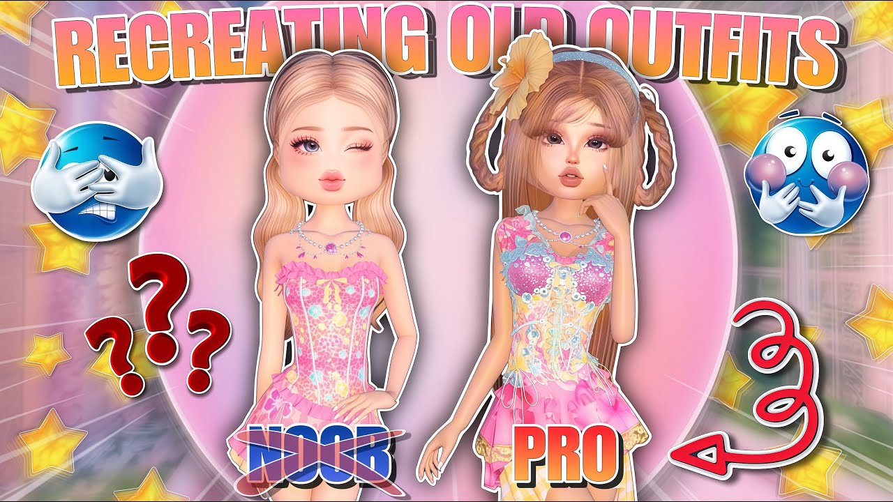 Recreating My *OLD OUTFITS* In Dress To Impress!!