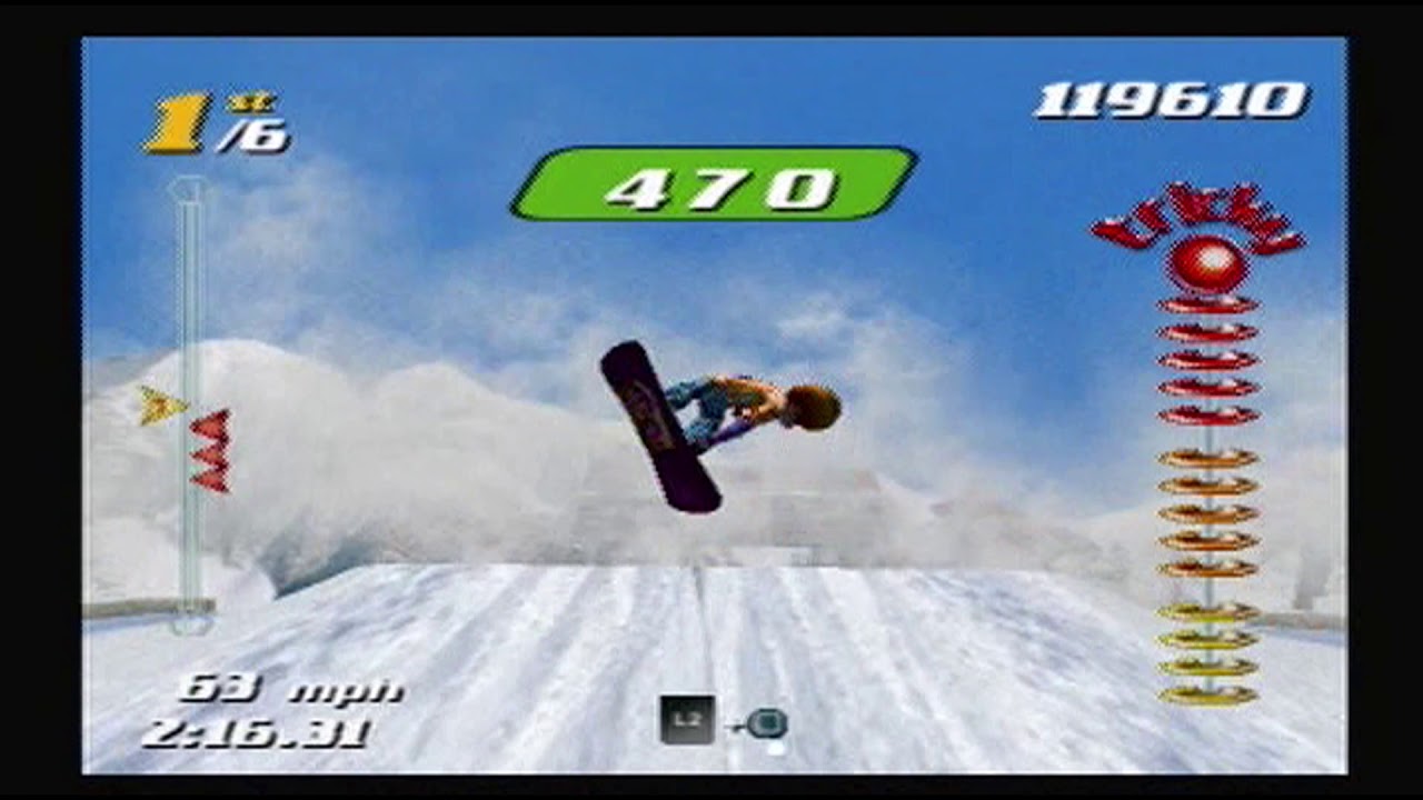 SSX Tricky - Eddie World Circuit - гонка Гарибальди