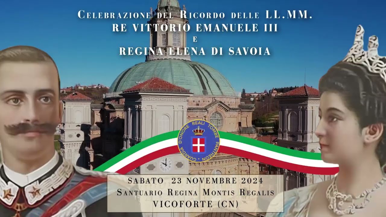 Celebrazione del Ricordo delle LL.MM. Re Vittorio Emanuele III e Regina Elena di Savoia 2024 INGORTP