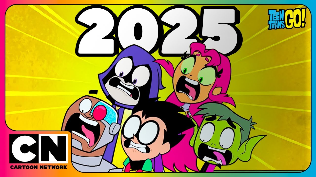 🎉💥 ЛУЧШЕЕ из «Юных титанов, вперёд!» 2025 года! 💥🎉 Юные титаны, вперёд! | Лучшие серии