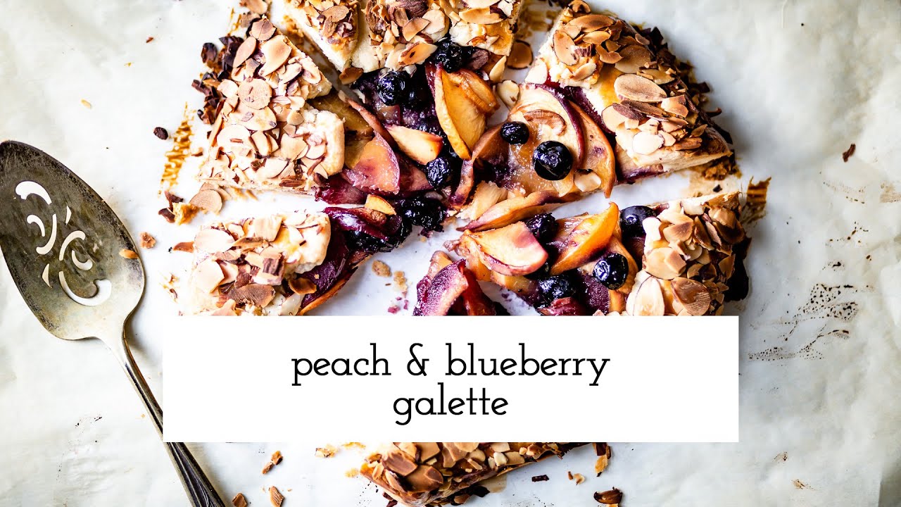 Peach Blueberry Galette