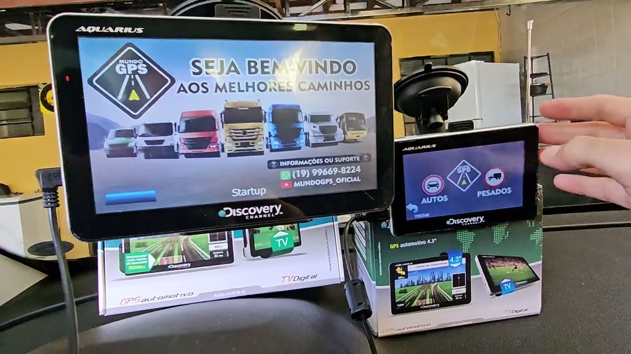 APARELHOS OUTLET DISPONÍVEIS COM SISTEMA MUNDO GPS