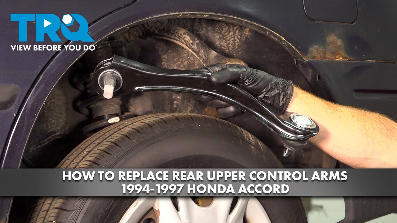 How to Replace Rear Upper Control Arms 1994-1997 Honda Accord