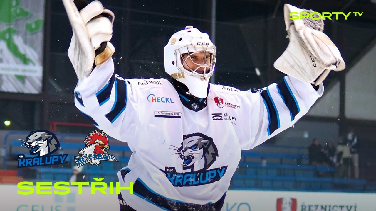 HK Kralupy nad Vltavou vs. HC Tábor 3:1 | 2. liga | SESTŘIH
